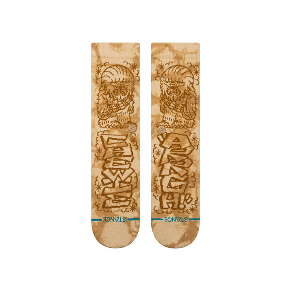 Stance Socks Stance x DJ - Star Wars Chewie Crew Sock - Sand