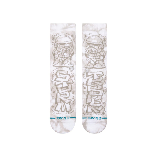 Stance Socks Stance x DJ - Star Wars Trooper Crew Sock - White