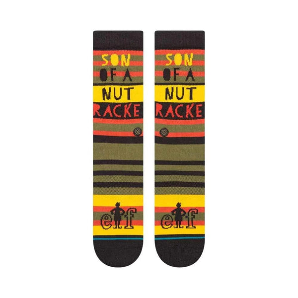 Stance Socks Stance x Elf - Son of A... Crew Sock - Black