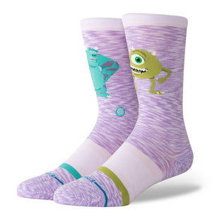 Stance Socks Stance x Pixar - Monsters Inc. Scare Floor Crew Sock - Lavender