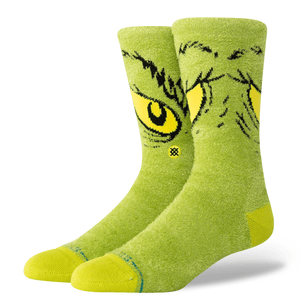 Stance Socks Stance x The Grinch - Da Da Grinch Crew Sock - Green