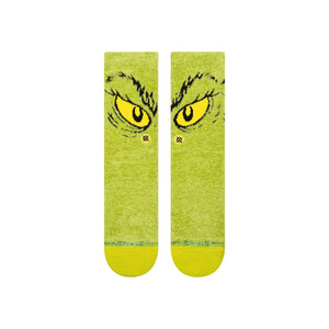 Stance Socks Stance x The Grinch - Da Da Grinch Crew Sock - Green