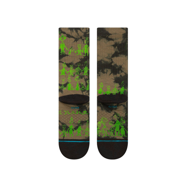 Stance Socks Stance x The Grinch - Down In Whoville Crew Sock - Black