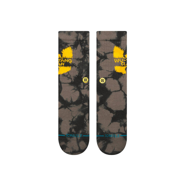 Stance Socks Stance x Wu Tang Clan - Shaolin Slums Crew Sock - Black