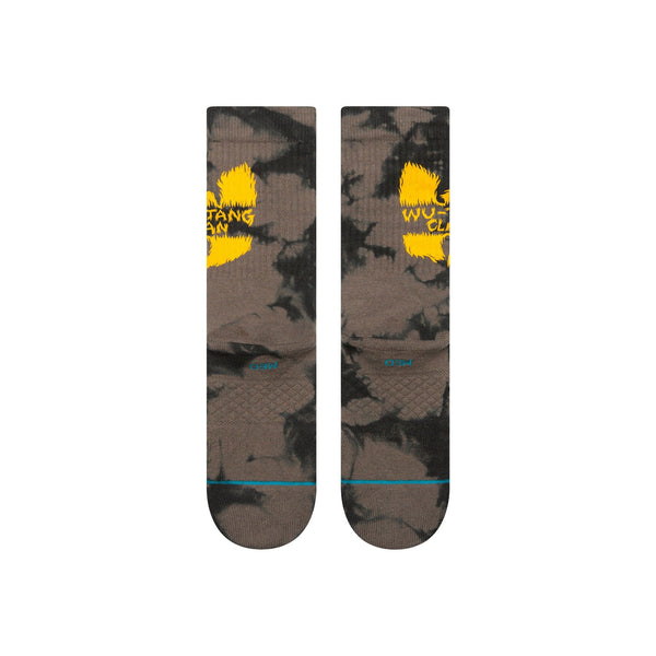 Stance Socks Stance x Wu Tang Clan - Shaolin Slums Crew Sock - Black