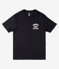 Volcom Stoneys Basic Short Sleeved T-Shirt -  Black