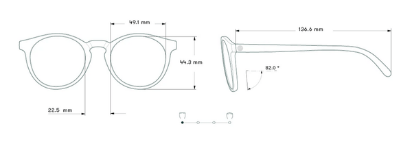 Sunski Sunglasses Dipsea - Champagne Brown