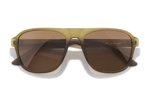 Sunski Sunglasses Shoreline - Olive Amber