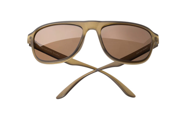 Sunski Sunglasses Shoreline - Olive Amber