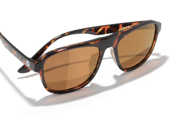 Sunski Sunglasses Shoreline - Tortoise Bronze