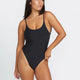 Volcom Simply Seamless One Piece Swimsuit - Black