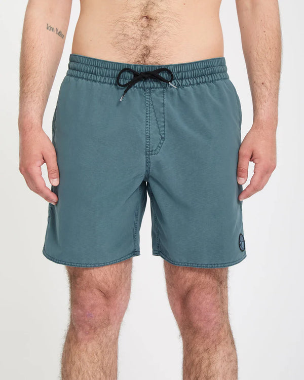 Volcom Center Trunk 17" Mens Trunk Short  - Tradewinds