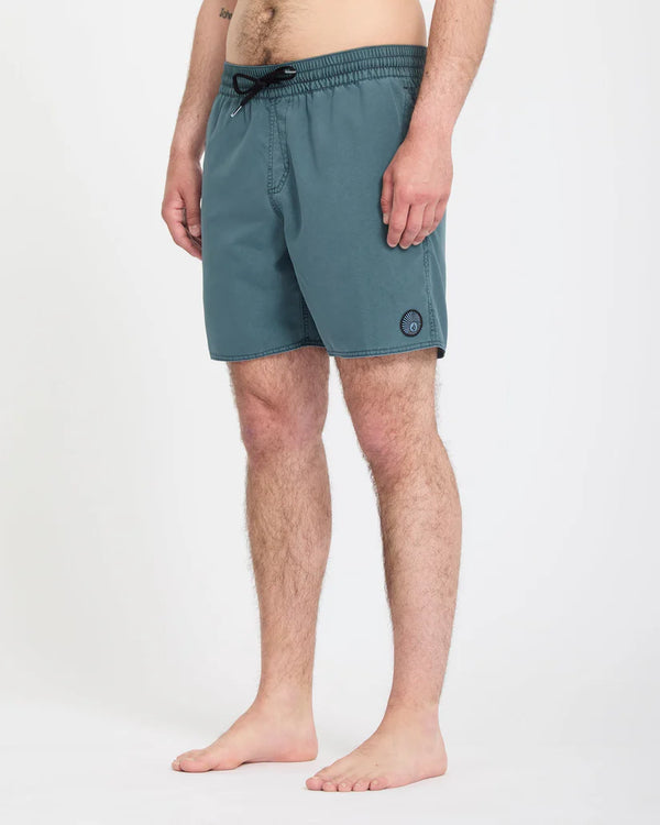 Volcom Center Trunk 17" Mens Trunk Short  - Tradewinds