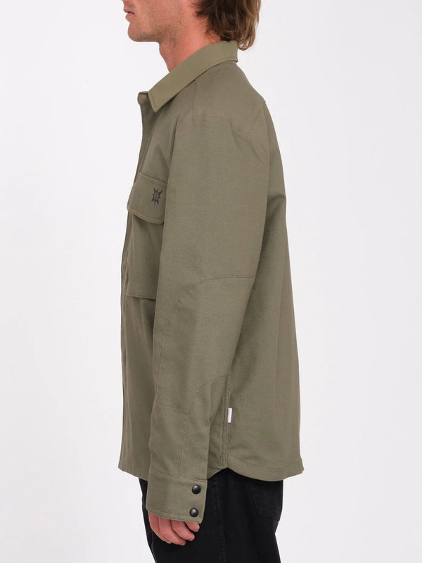 Volcom Coats & Jackets Bryan Iguchi Work Shirt in Wintermoss