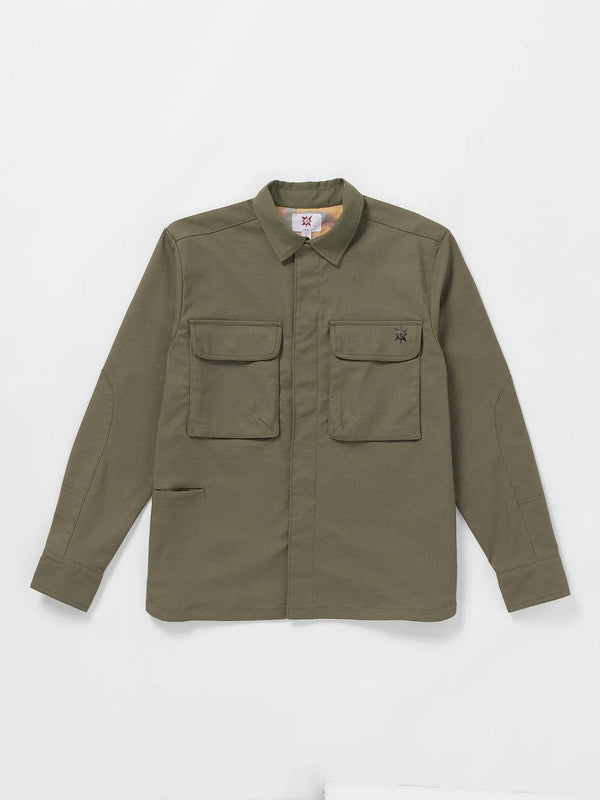 Volcom Coats & Jackets Bryan Iguchi Work Shirt in Wintermoss