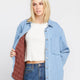Volcom Chill Trap Shacket - China Blue