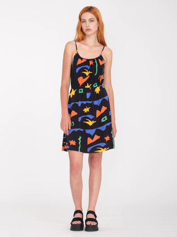 Volcom Dress Volcom Arthur Longo Cami Dress - Black