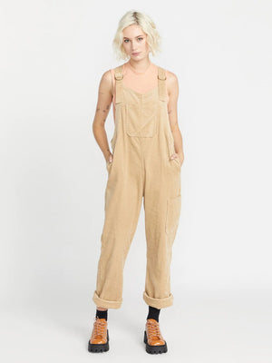 Volcom Dungarees Small Volcom Stone Street Overall - Khaki