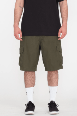 Volcom Shorts 30 Volcom Grande Barracks 22" Cargos - Winter Moss