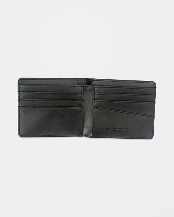 Volcom Single Stone Leather Wallet