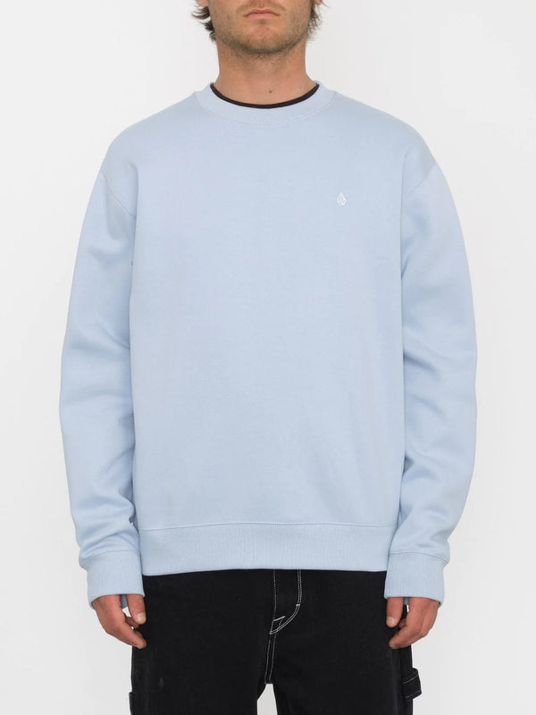 Volcom Sweatshirt Volcom Single Stone Crew Sweatshirt in Celestial Blue