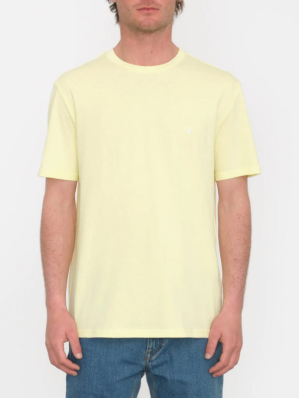 Volcom T-shirt Volcom Stone Blanks Short Sleeve T-Shirt in Aura Yellow