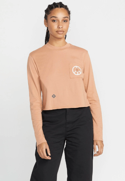 Volcom Tops XS Volcom Pocket Dial Long Sleeve T-shirt