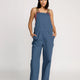Volcom Full Cut Ladies Overalls - Harbour Blue