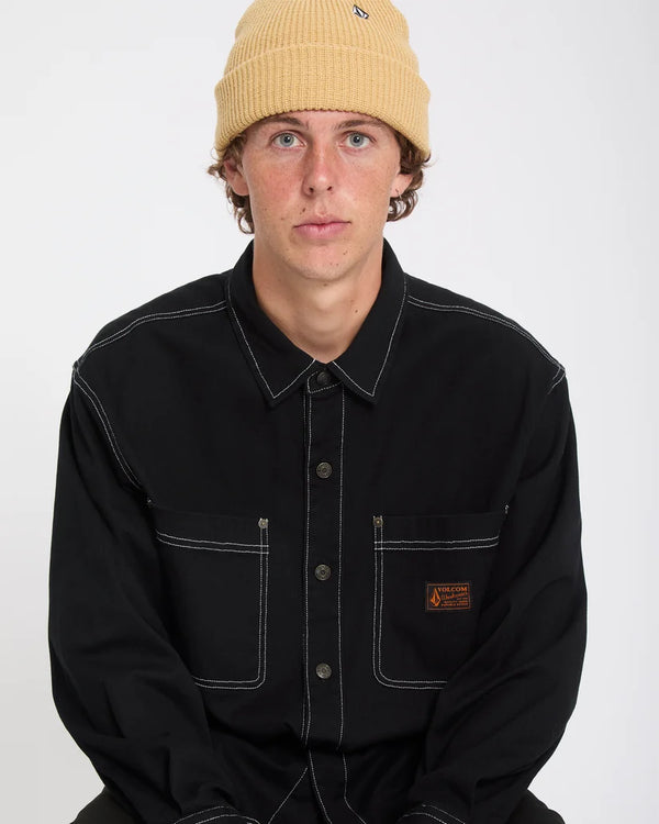 Volcom Full Stone Beanie - Mustard