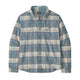 Patagonia Men's Long-Sleeved Lightweight Fjord Flannel Shirt - Still Blue