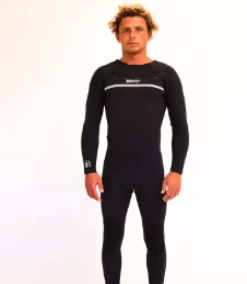 Wetty 5/4 Wetsuit WETTY Warrior Steamer Wetsuit 5/4 mm - BLACK