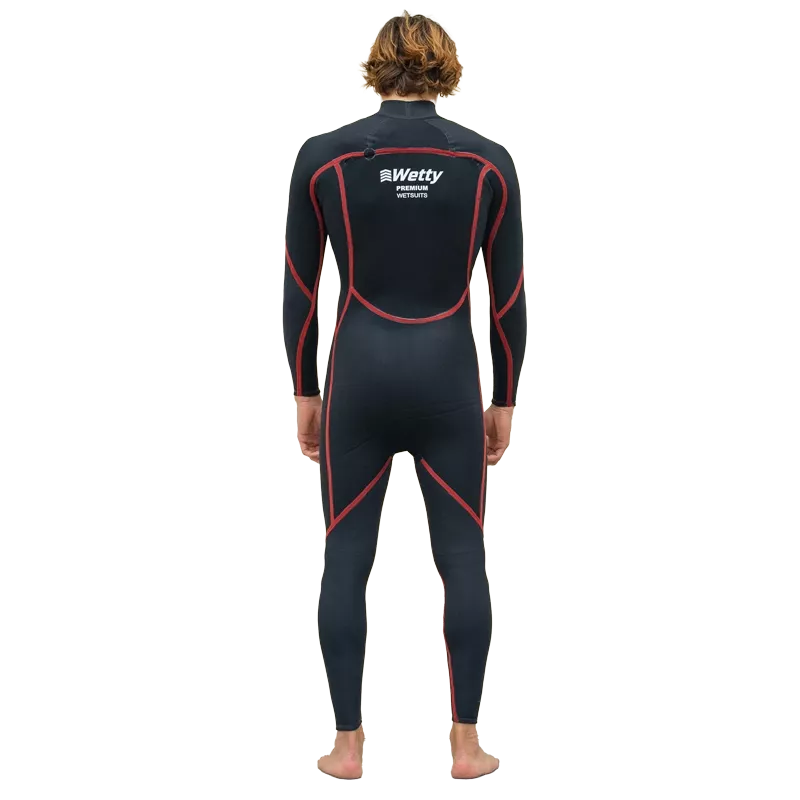 Wetty Warrior Steamer Wetsuit - 5/4mm