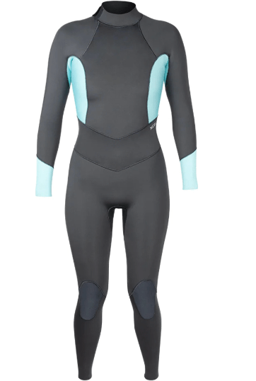 XCEL 4/3 Wetsuit US 6 / UK 8 XCEL Womens Axis 4/3 BZ 2023 - Graphite/Glacier