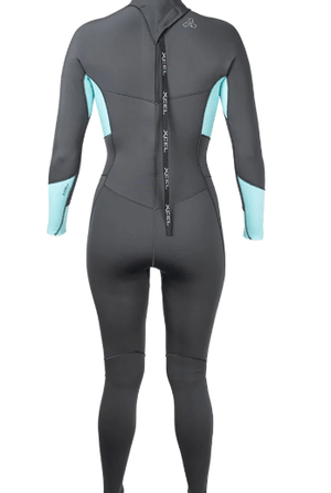 XCEL 4/3 Wetsuit XCEL Womens Axis 4/3 BZ 2023 - Graphite/Glacier