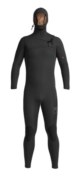 XCEL 5/4 Wetsuit M XCEL Comp X Hooded Wetsuit Black 4.5 / 5.5 mm