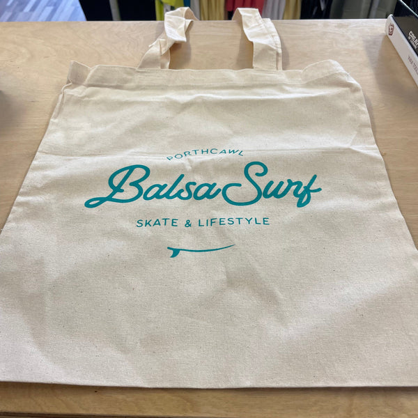 Balsa Surf & Skate Bags Balsa Canvas / tote Bag Turquoise