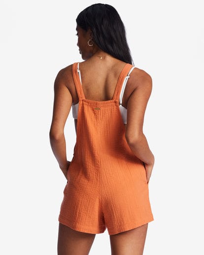 Billabong Dungarees Billabong Beach Crush Dungaree Shorts