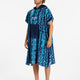 Billabong Mens Hooded Towel Poncho - Blue Haze