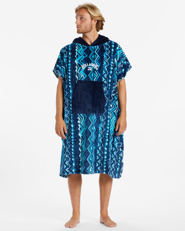 Billabong Poncho Billabong Mens Hooded Towel - Blue Haze