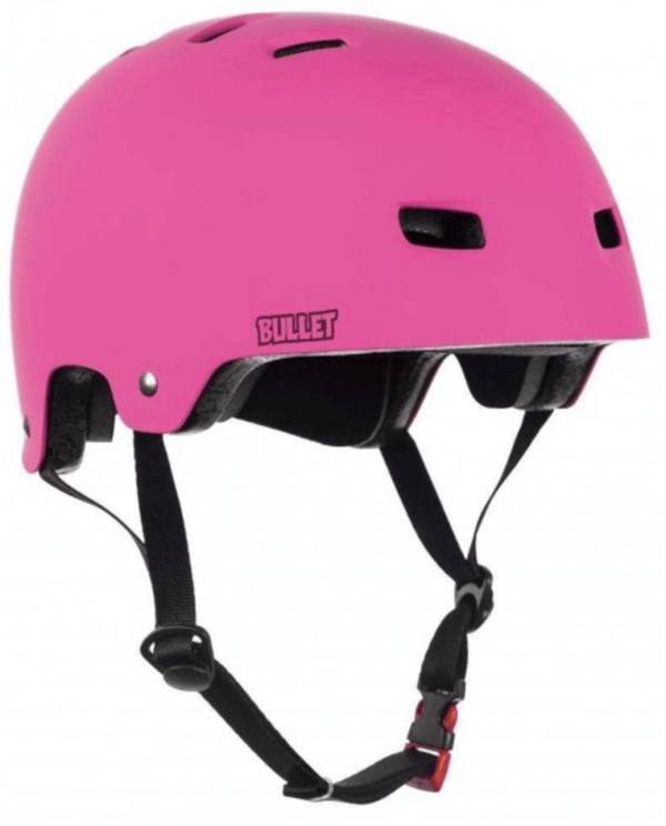 Bullet Helmet Matt Pink Bullet Deluxe Helmet