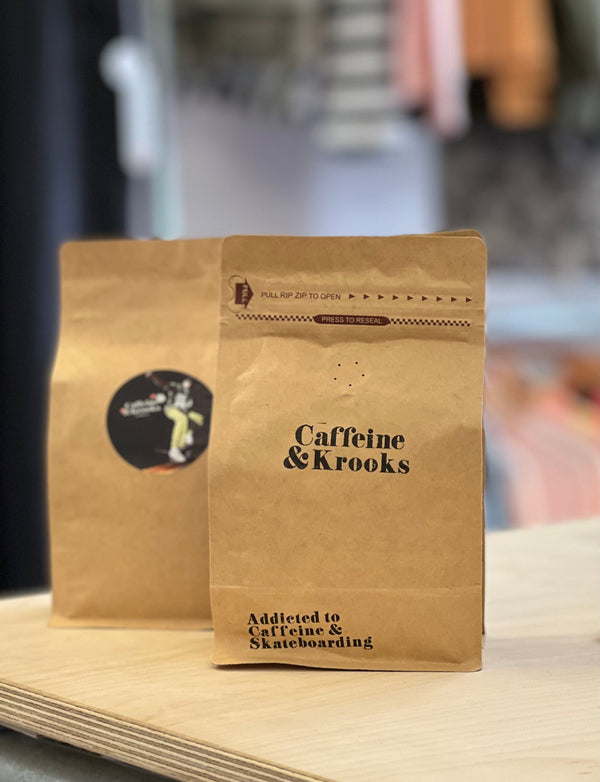 Caffeine & Krooks Homewares Whole Bean Caffeine & Krooks House Roast Brazilian Coffee