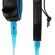 Creatures of Leisure Reliance Lite 6ft Surfboard Leash - Cyan Speckle Black