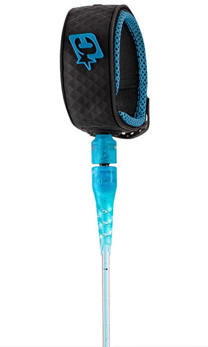 Creatures of Leisure 6' Leash Cyan Speckle Reliance Lite 6ft