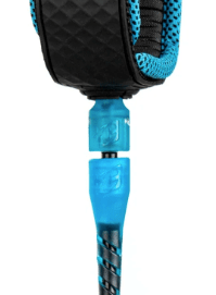 Creatures of Leisure 6' Leash Reliance Pro 6 - Black Cyan