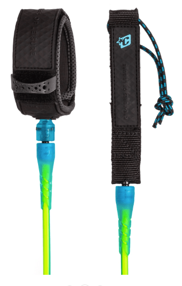 Creatures of Leisure 6' Leash Reliance Pro 6 Surf Leash - Pine-Lime