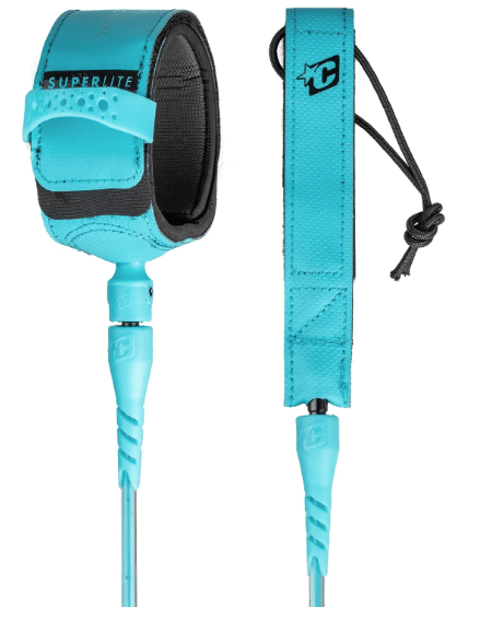 Creatures of Leisure 6' Leash SuperLite Pro 6 - Fluro Blue Speckle