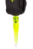Creatures of Leisure 7' Leash Reliance Pro 7- Cement Speckle Lime Black