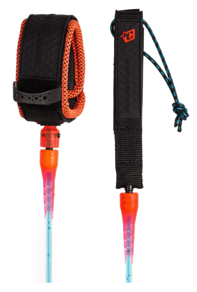 Creatures of Leisure 7' Leash Reliance Pro 7 : Fluro Blue Speckle Fluro Red Black