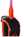 Creatures of Leisure 8' Leash Reliance Pro 8 - Fluro Blue Speckle Fluro Red Black