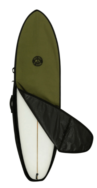 Creatures of Leisure Boardbag Mid Length Day Use Boardbag 7'1" - Military Black